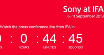 Sony IFA 2013 press conference logo