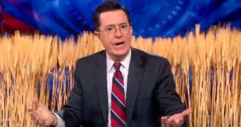 Watch: Stephen Colbert Pokes Fun at Monsanto, Its “Frankenwheat”