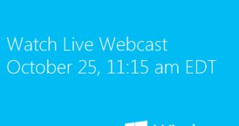 Microsoft will release a live webcast of the launch event