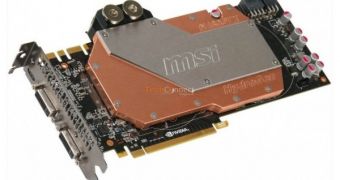 Water-Cooled MSI GeForce GTX 480 HydroGen Listed