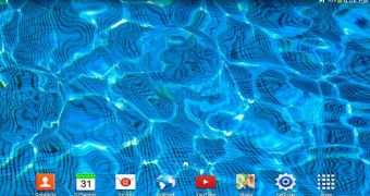 Water Drop Live Wallpaper for Android Intel tablets is available for download