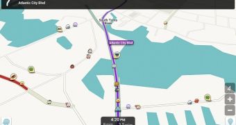 Waze for Android (screenshot)