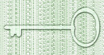 Web malware uses URL-based encryption key