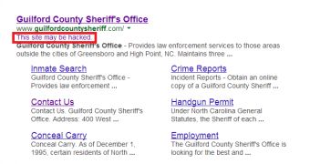 Guildford County Sheriff’s Office website hacked