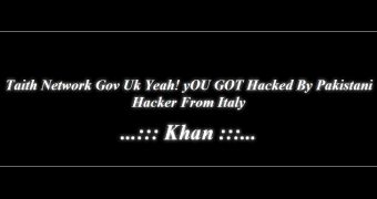 Taith website hacked by Pakistani