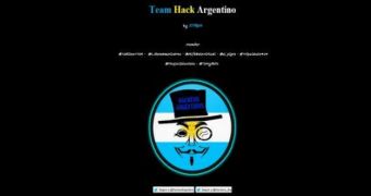 Jaime Delgado's website hacked by Team Hack Argentino