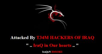 Iraqi hackers target Saudi Arabian government website
