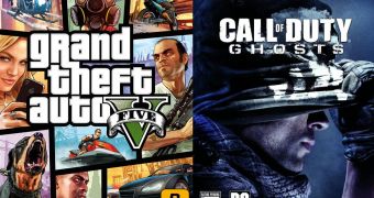 Grand Theft Auto 5 and Call of Duty: Ghosts are out this fall