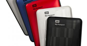 Western Digital’s My Passport portable hard drive