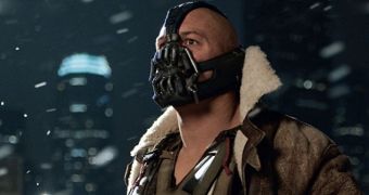 Bane in “The Dark Knight Rises,” as portrayed by Tom Hardy