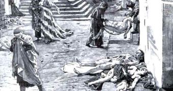 Black Death in Italy, 1348