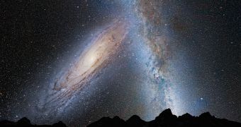Andromeda will one day collide with the Milky Way