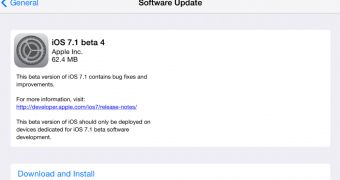 iOS 7.1 Beta 4 OTA