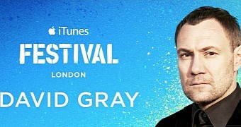 David Gray performs at the iTunes Festival