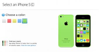 iPhone 5c color picker