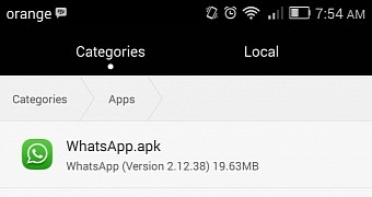 WhatsApp Messenger for Android 2.12.34