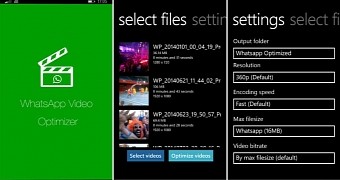 Video Optimizer for Whatsapp screenshots