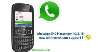 WhatsApp for S40 and Windows Phone Updated with Emoticon and Emoji Support