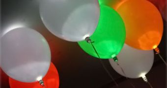 Helium is generally preffered as the gas to inflate floating balloons