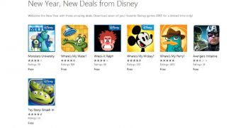 Disney Mobile games for Windows Phone