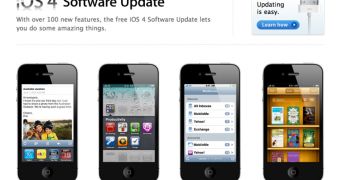 iOS 4 Software Update promo material