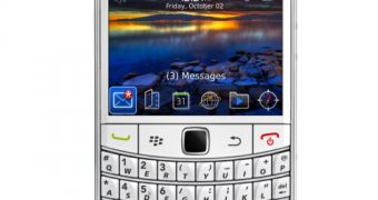 White Blackberry Bold 9700