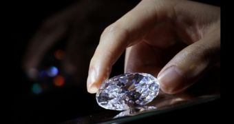 Sotheby's sells expensive white diamond