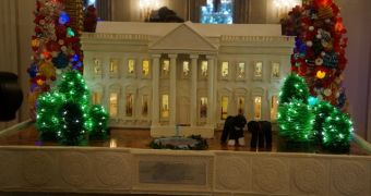 The White House Gingerbread Replica