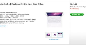Refurbished White MacBook selling on Apple's Special Deals area
