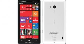 White Nokia Lumia 929