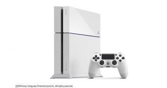 White PlayStation 4