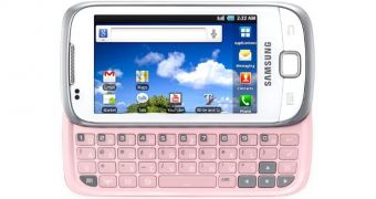 White Samsung Galaxy 551