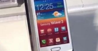 White Samsung Wave 3