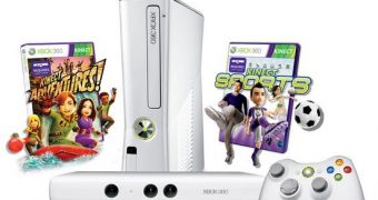 White Xbox 360 and Kinect Family Bundle Out Now