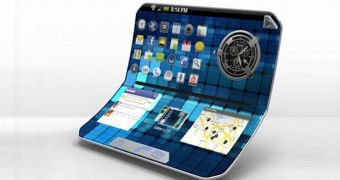 Samsung's foldable tablet coming next year