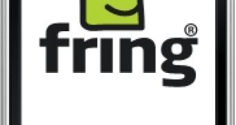 'fring for iPhone' banner