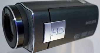The new camcorder from Philips