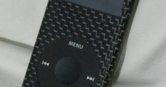 Carbon fiber iPod enclosure
