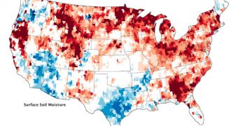 Widespread US Drought Seen from Space