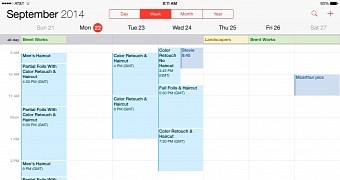 Calendar events