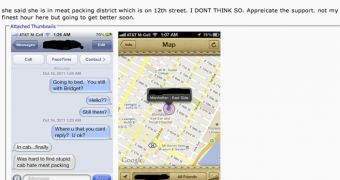 Guy says he's divorcing his wife after Find My Friends revealed actual whereabouts