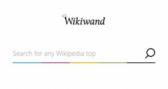 Wikiwand main screen