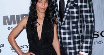 Jada Pinkett supports Will Smith at the premiere of “Men in Black 3”