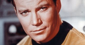 William Shatner as Captain James T. Kirk in “Star Trek”