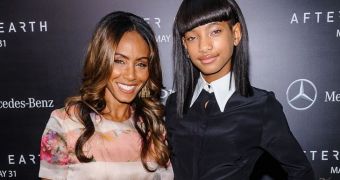 Jada Pinkett Smith and her daughter with husband Will, Willow Smith, 13