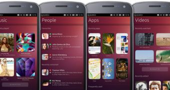 Galaxy Nexus 4 running Ubuntu Touch