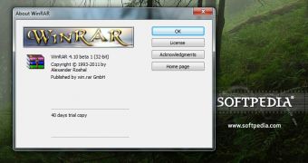 WinRAR Shows First Beta of Version 4.10
