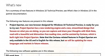 Windows 10 build 10051 release notes