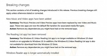 Windows 10 build 10120 release notes