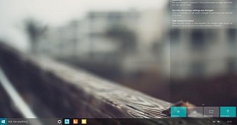 Windows 10 desktop concept
